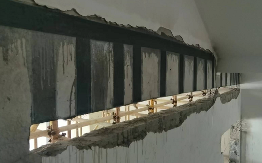 碳纤维加固不会增加结构负荷，适合加固已有结构！